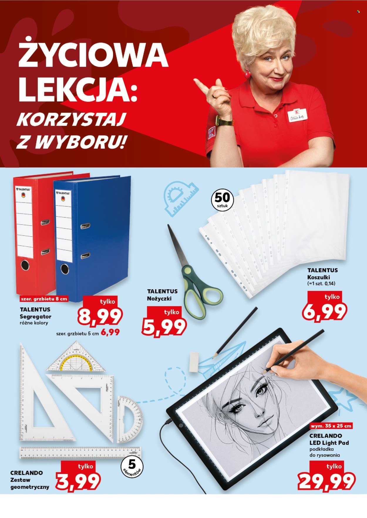 Gazetka KAUFLAND - Szczęśliwego nowego roku szkolnego...