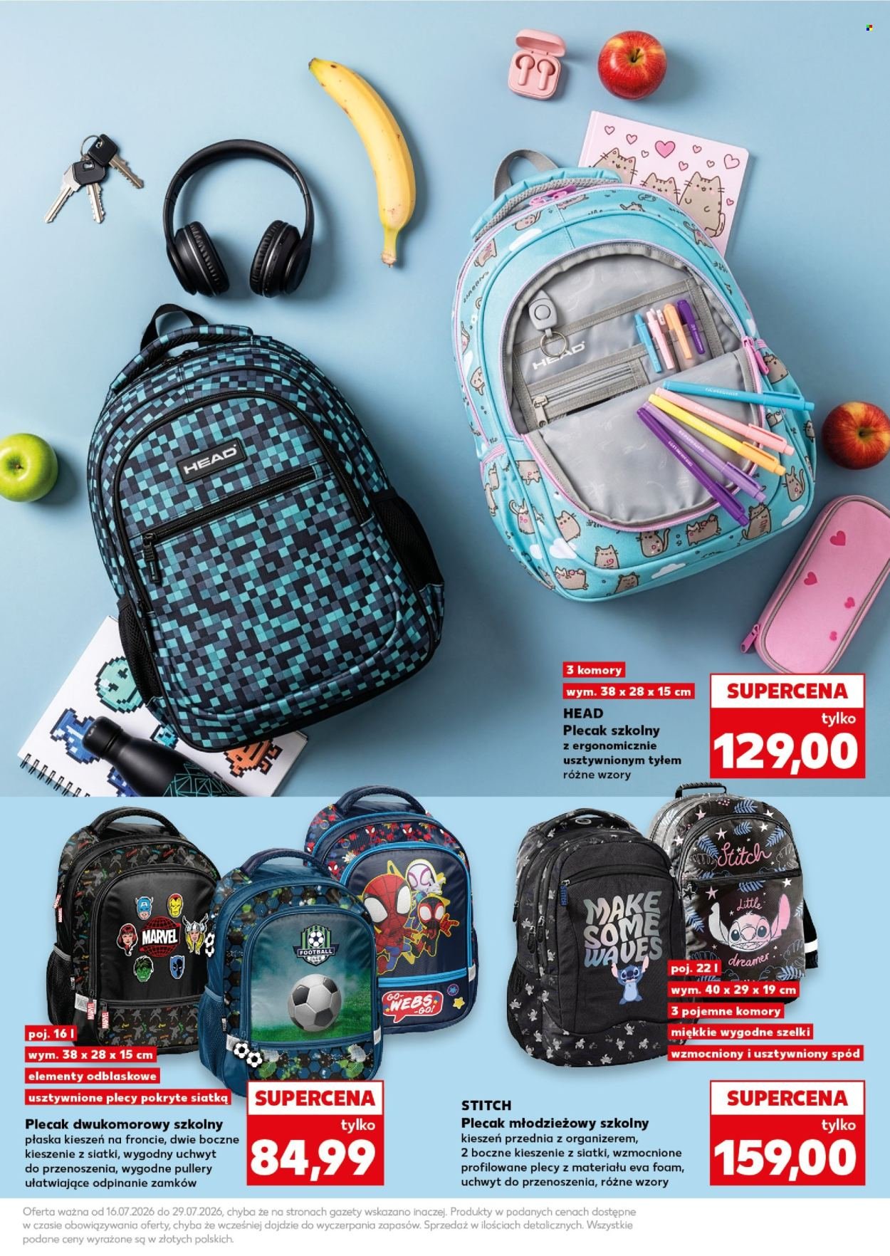 Gazetka KAUFLAND - Szczęśliwego nowego roku szkolnego...