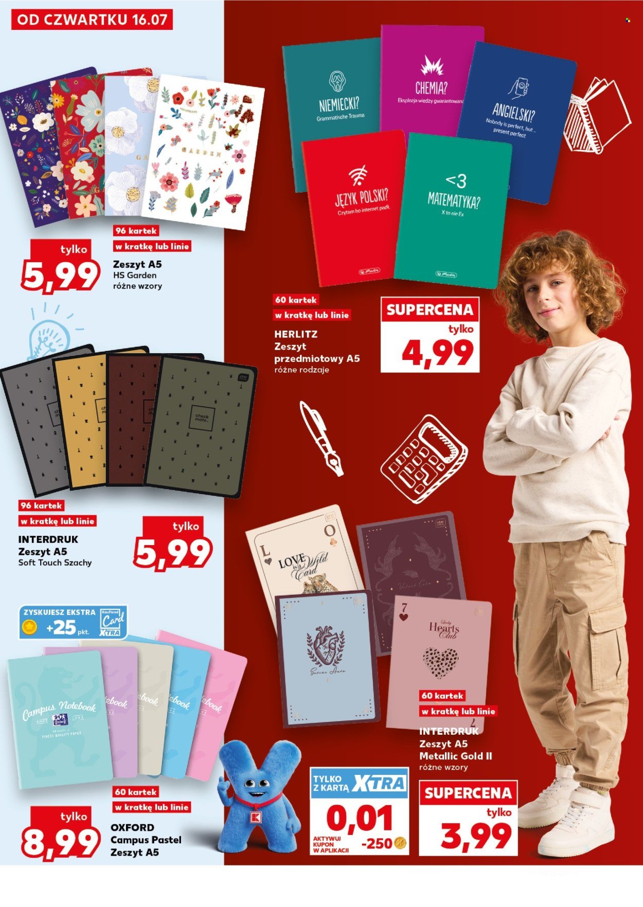 Gazetka KAUFLAND - Szczęśliwego nowego roku szkolnego...