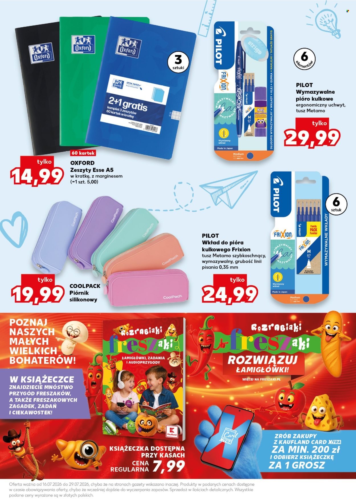 Gazetka KAUFLAND - Szczęśliwego nowego roku szkolnego...
