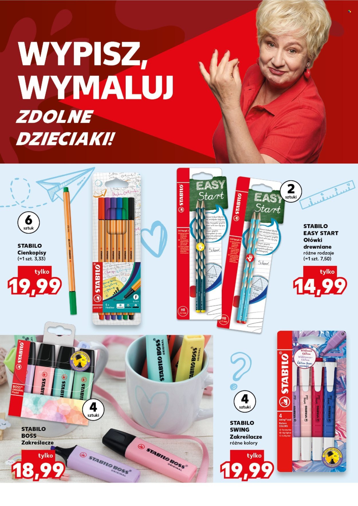 Gazetka KAUFLAND - Szczęśliwego nowego roku szkolnego...