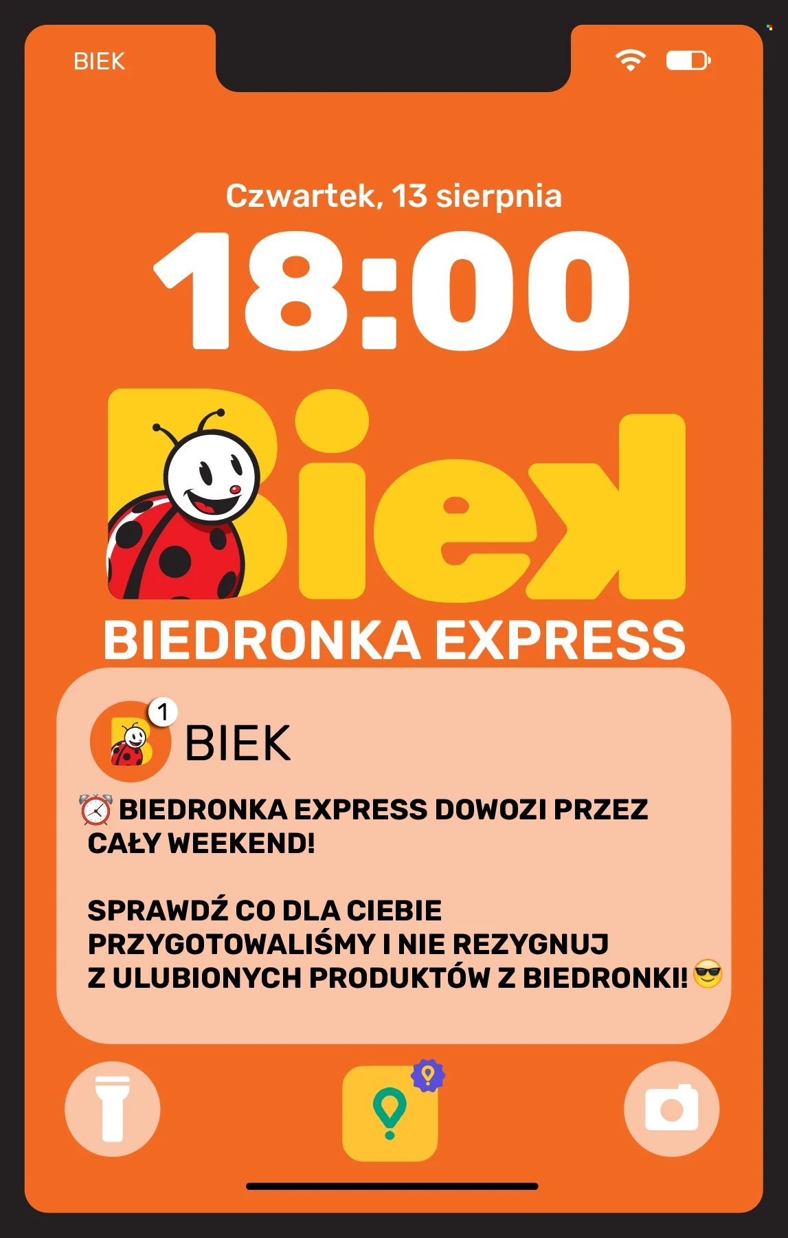 Gazetka BIEDRONKA - Biek