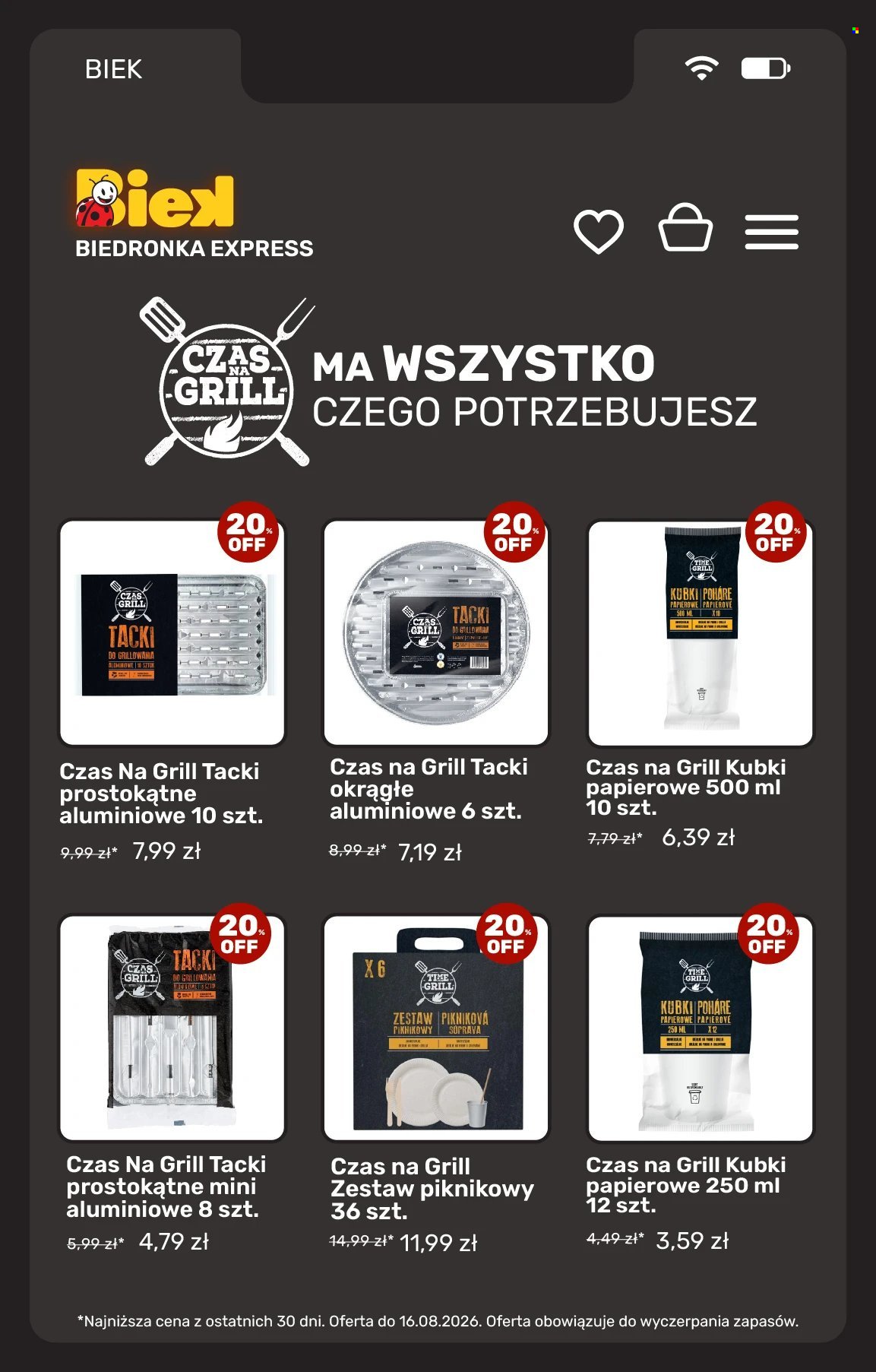 Gazetka BIEDRONKA - Biek