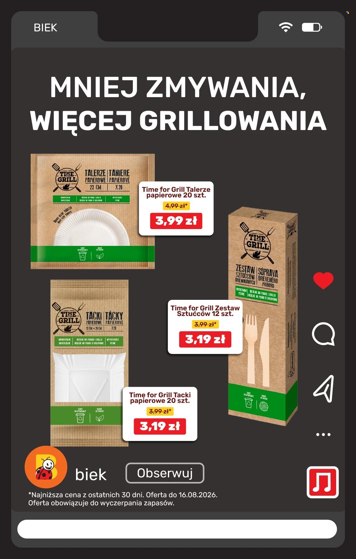 Gazetka BIEDRONKA - Biek