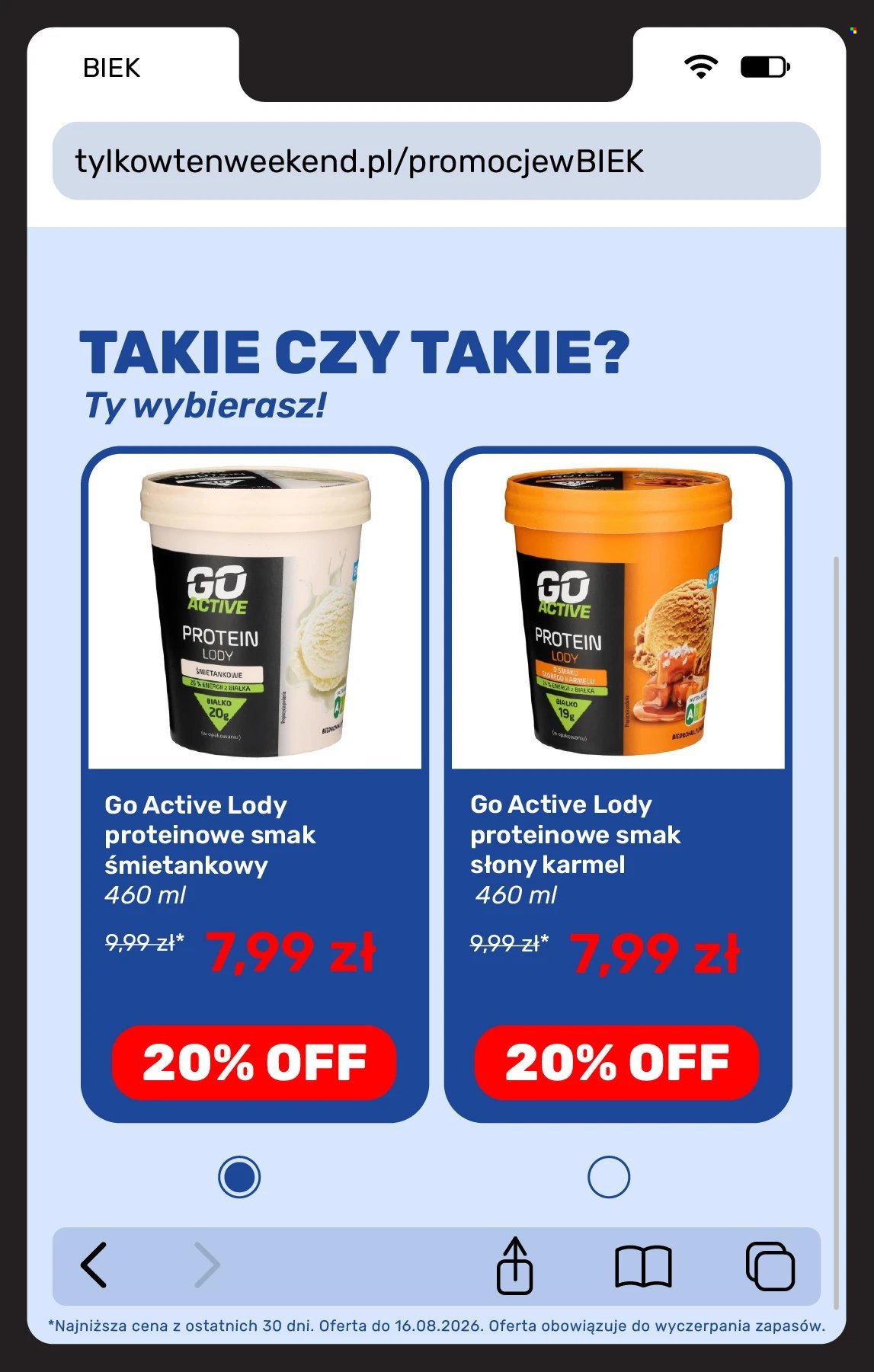 Gazetka BIEDRONKA - Biek