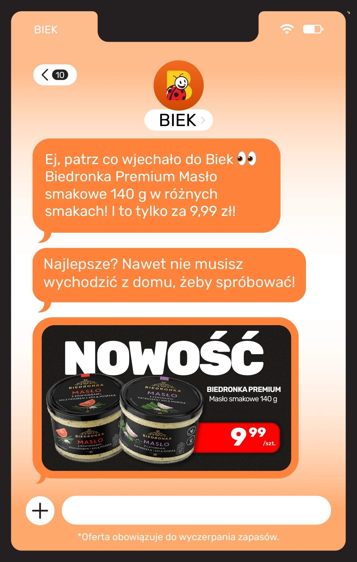 Gazetka BIEDRONKA - Biek