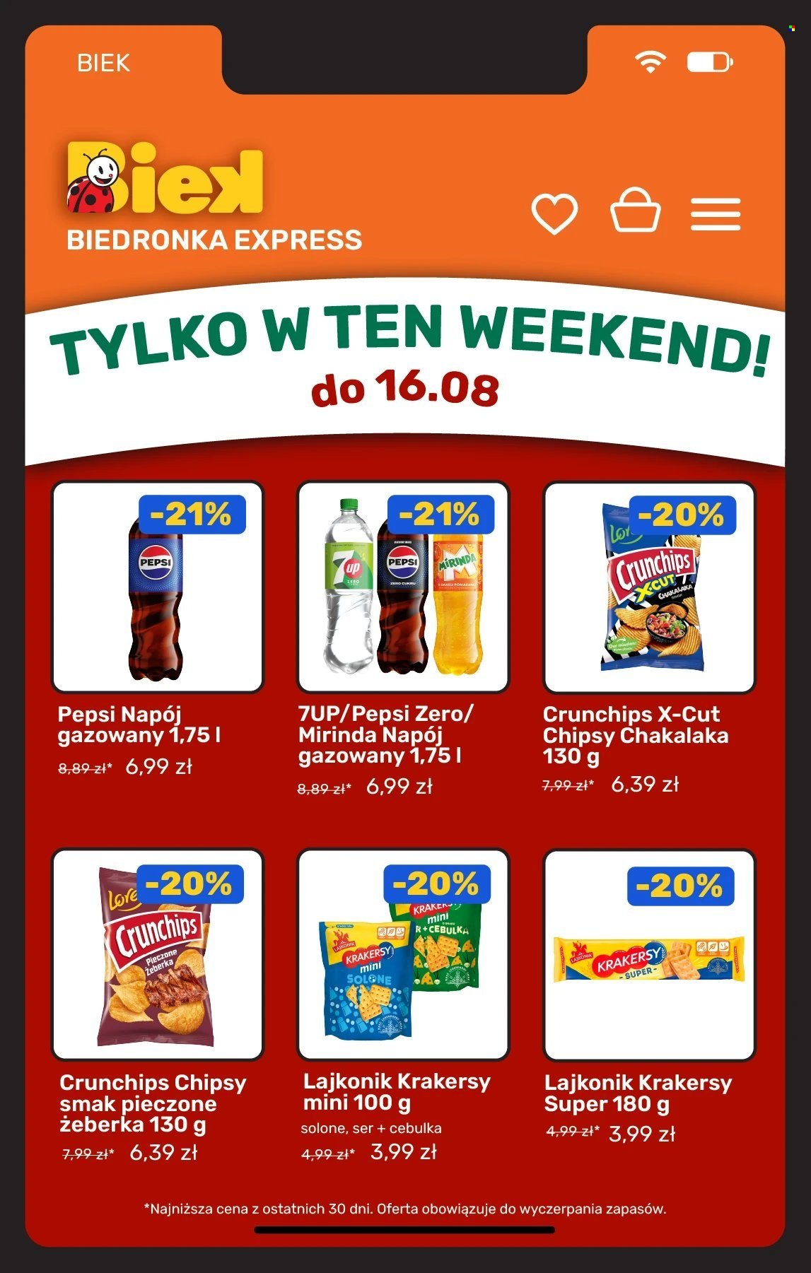 Gazetka BIEDRONKA - Biek