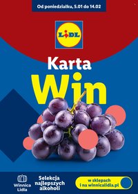 Gazetka LIDL - KARTA WIN (2026-01-05 - 2026-02-14)