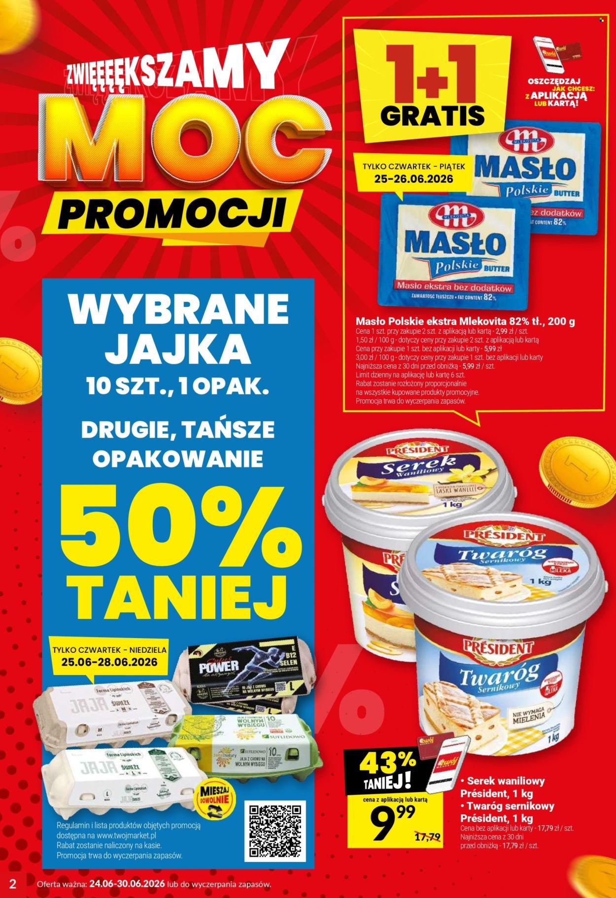Gazetka TWÓJ MARKET - Od środy 24.06.2026