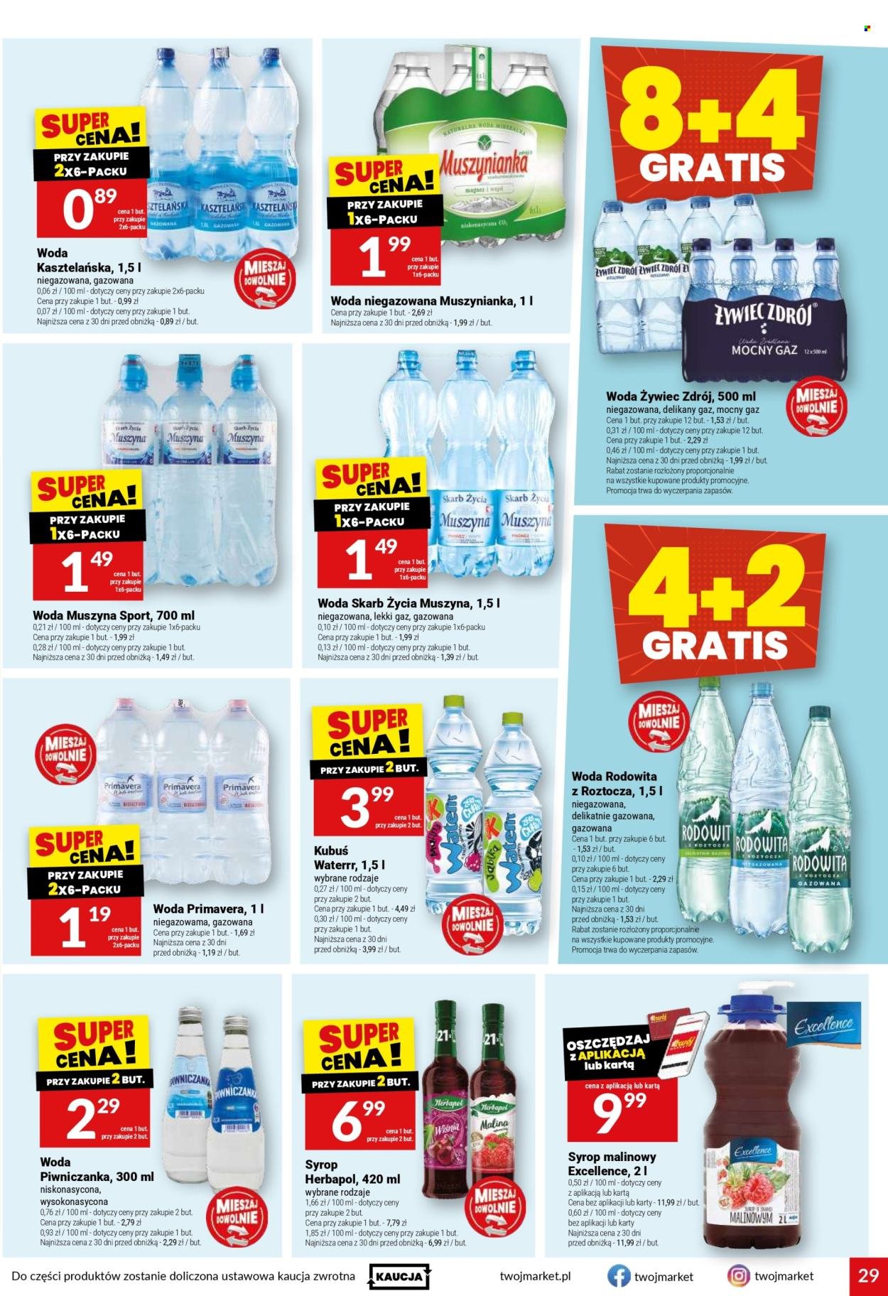Gazetka TWÓJ MARKET - Od środy 24.06.2026
