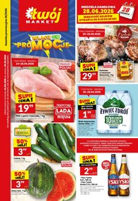 Gazetka TWÓJ MARKET - Od środy 24.06.2026