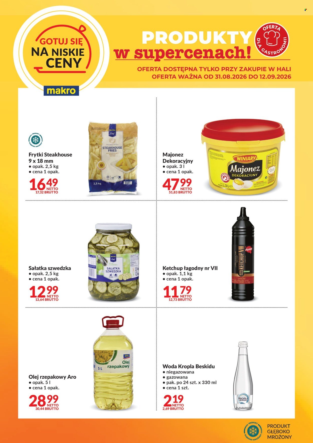 Gazetka MAKRO - Ulotka Gotuj się na niskie ceny