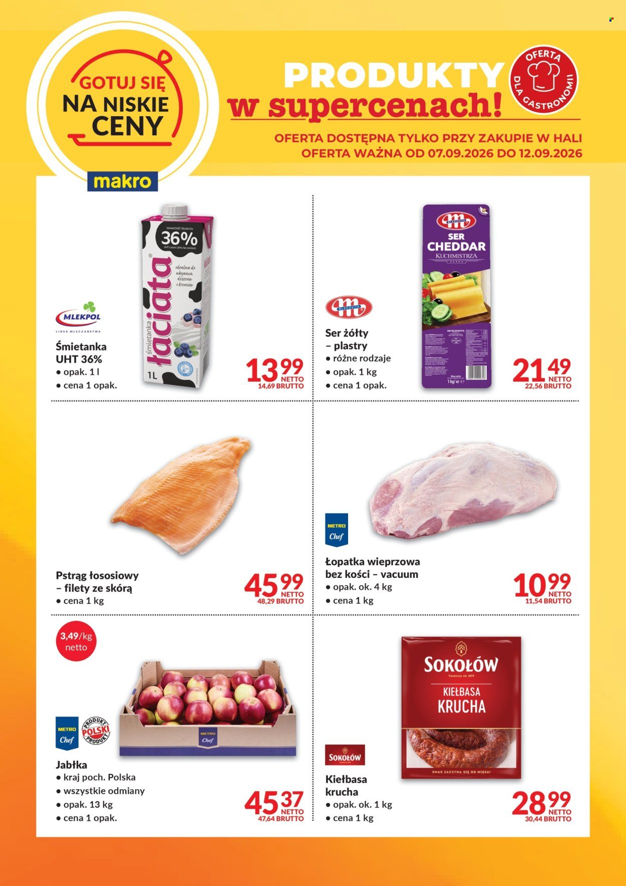 Gazetka MAKRO - Ulotka Gotuj się na niskie ceny