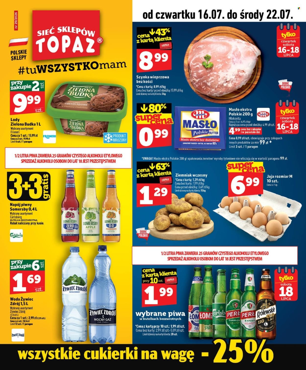 Gazetka TOPAZ - Od czwartku 16.07.2026