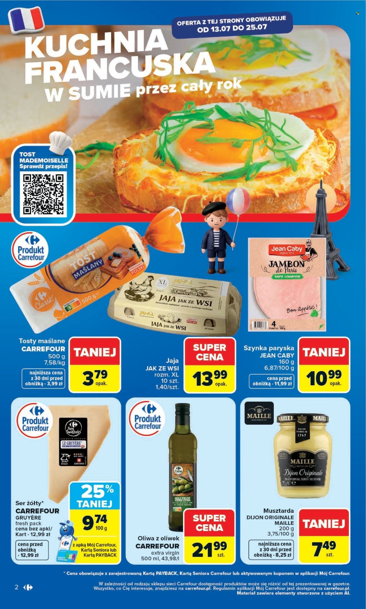 Gazetka CARREFOUR - Kuchnia francuska