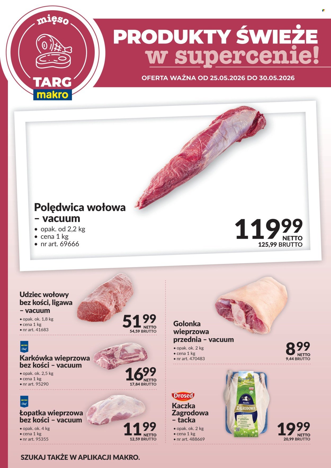 Gazetka MAKRO - Targ MAKRO - oferta świeża w super cenach!