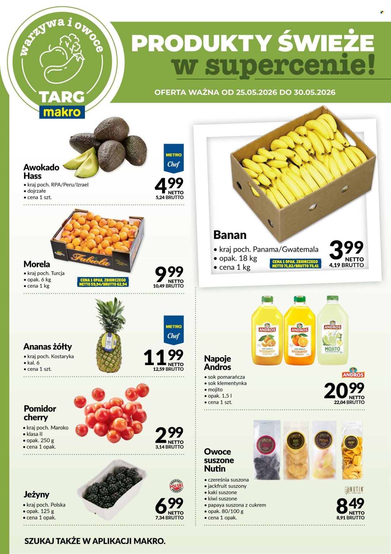 Gazetka MAKRO - Targ MAKRO - oferta świeża w super cenach!