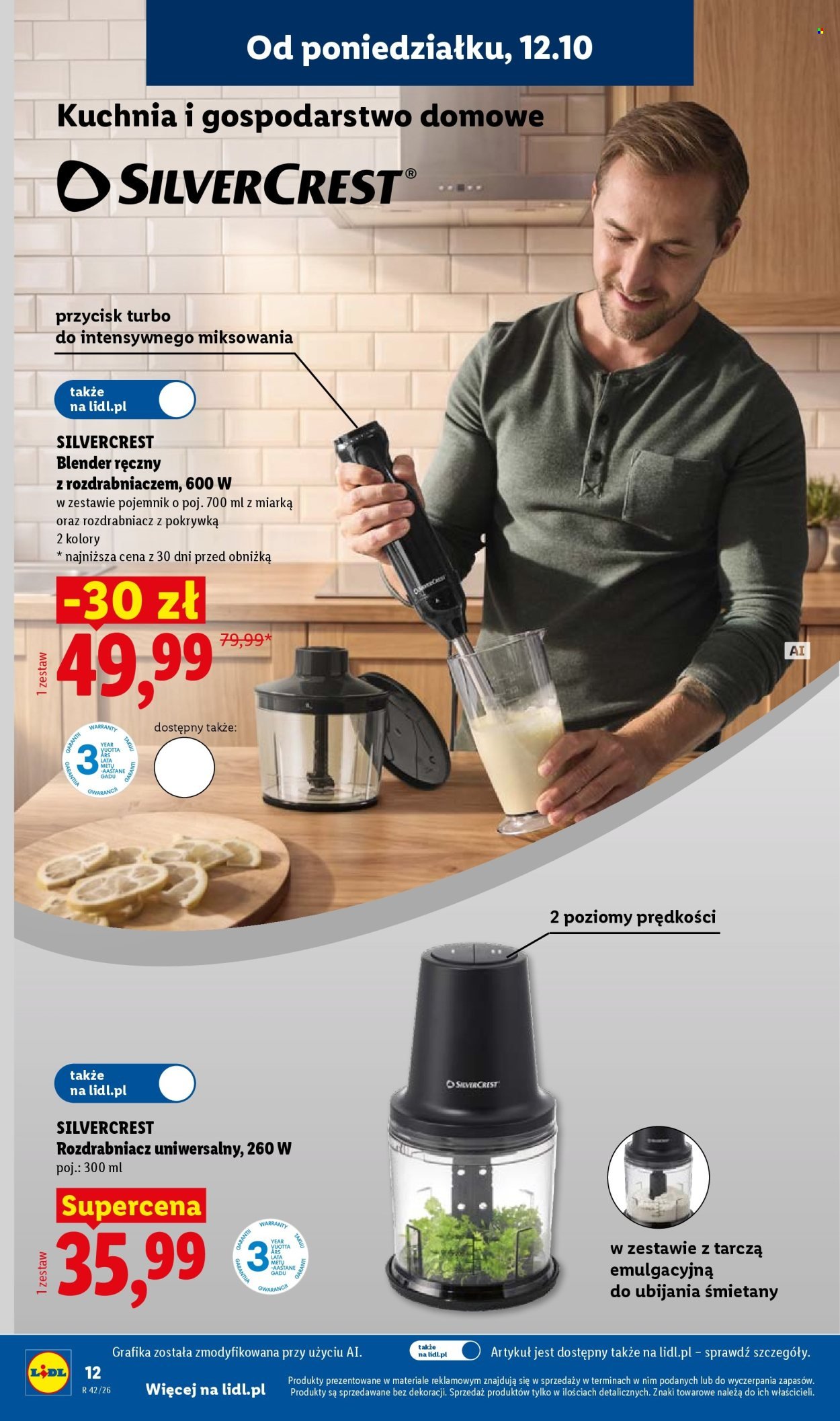 Gazetka LIDL - Od poniedziałku