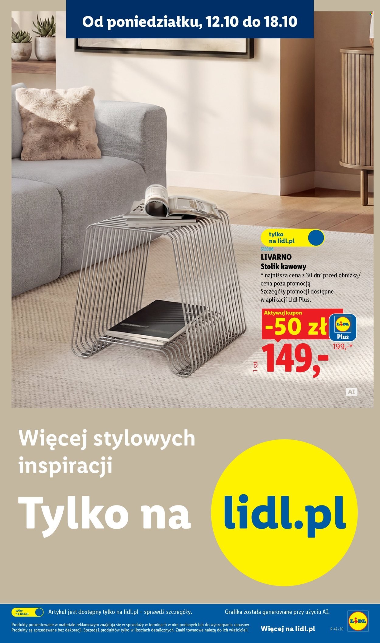 Gazetka LIDL - Od poniedziałku