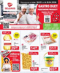 Gazetka SELGROS - Oferta dla gastronomii (2026-03-26 - 2026-04-08)