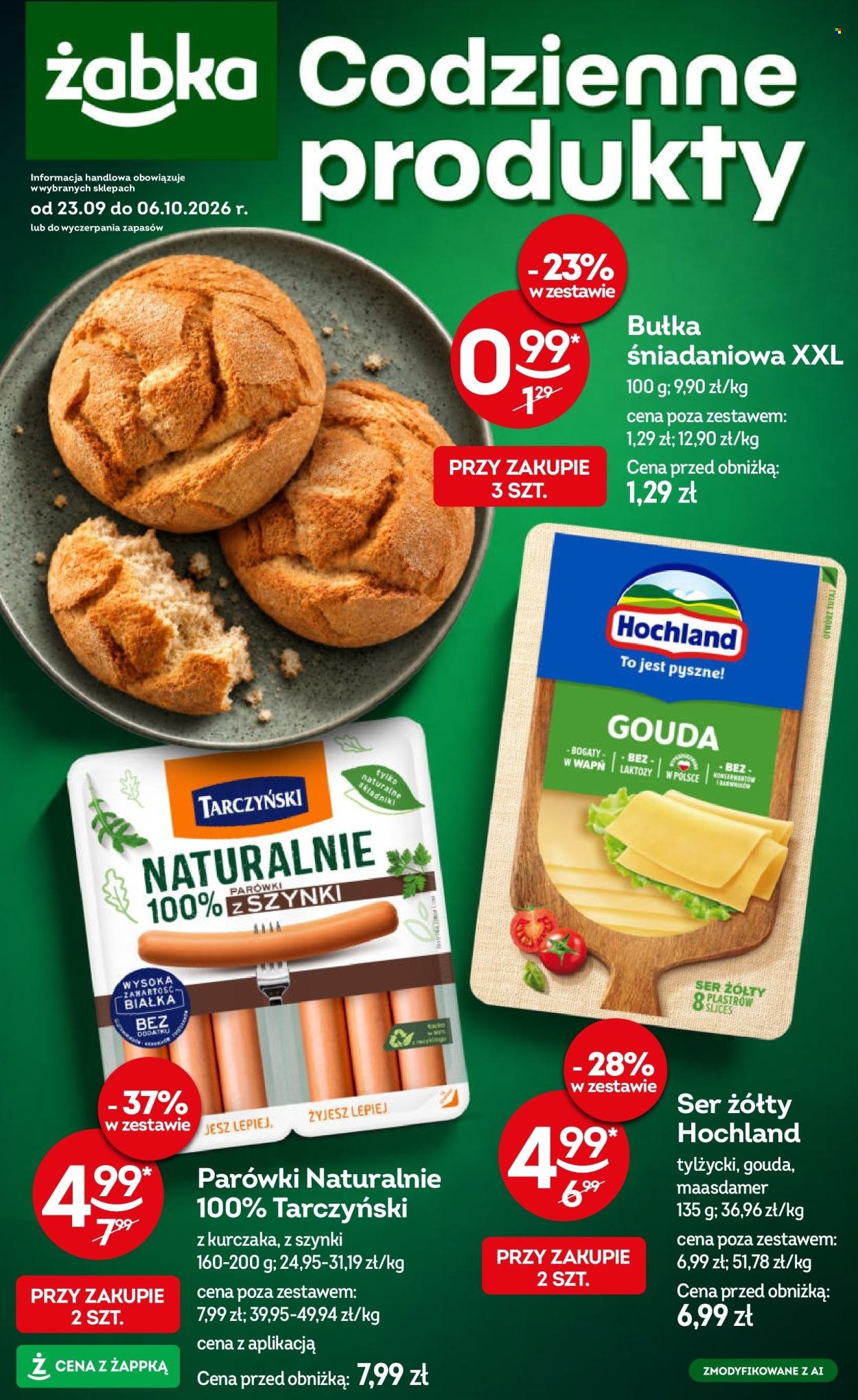 Gazetka ŻABKA - Od środy 23.09.2026