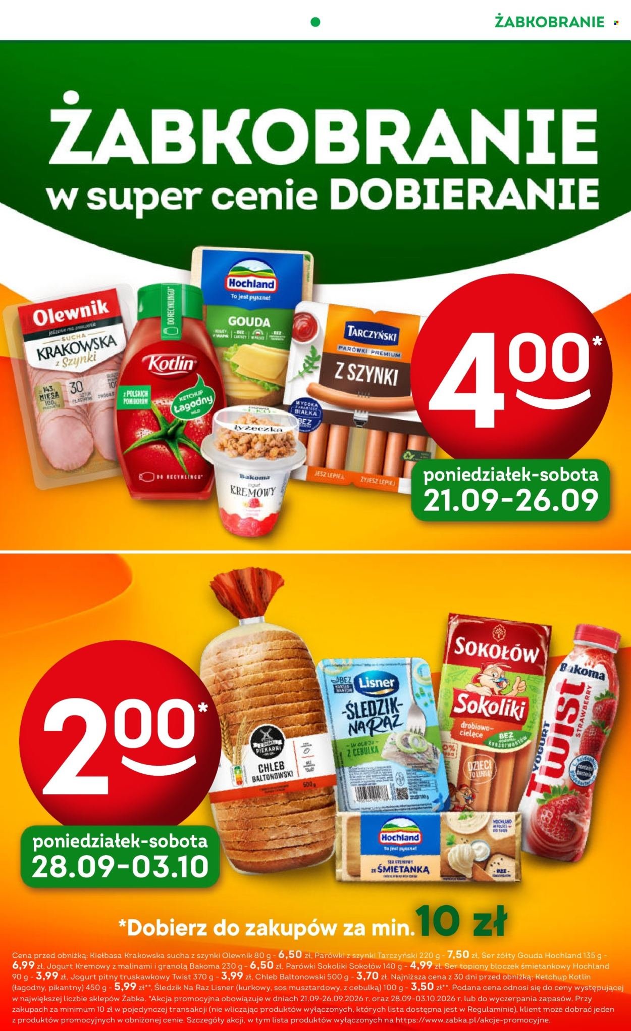 Gazetka ŻABKA - Od środy 23.09.2026