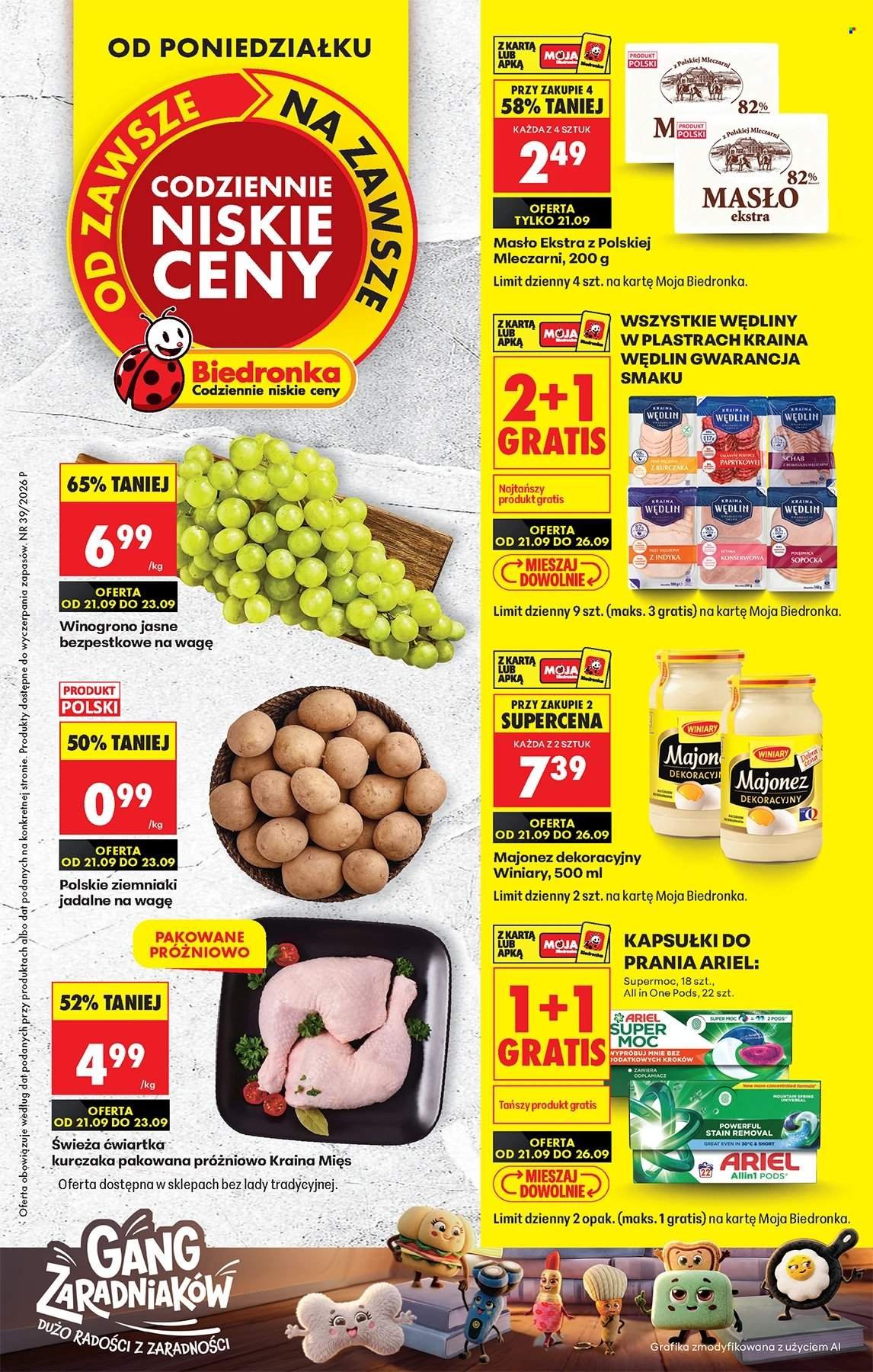Gazetka BIEDRONKA - W tym tygodniu od poniedziałku