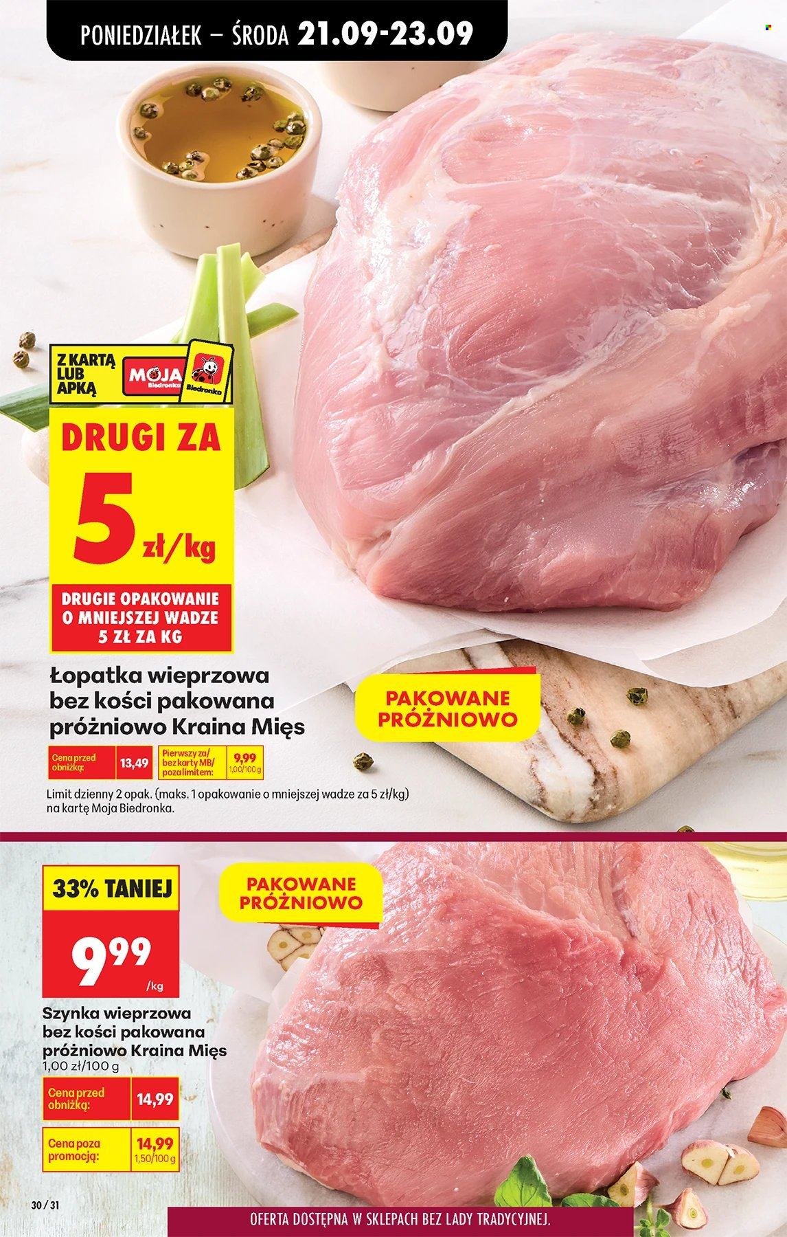 Gazetka BIEDRONKA - W tym tygodniu od poniedziałku
