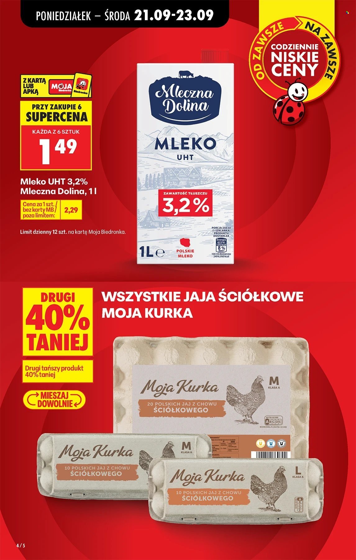 Gazetka BIEDRONKA - W tym tygodniu od poniedziałku