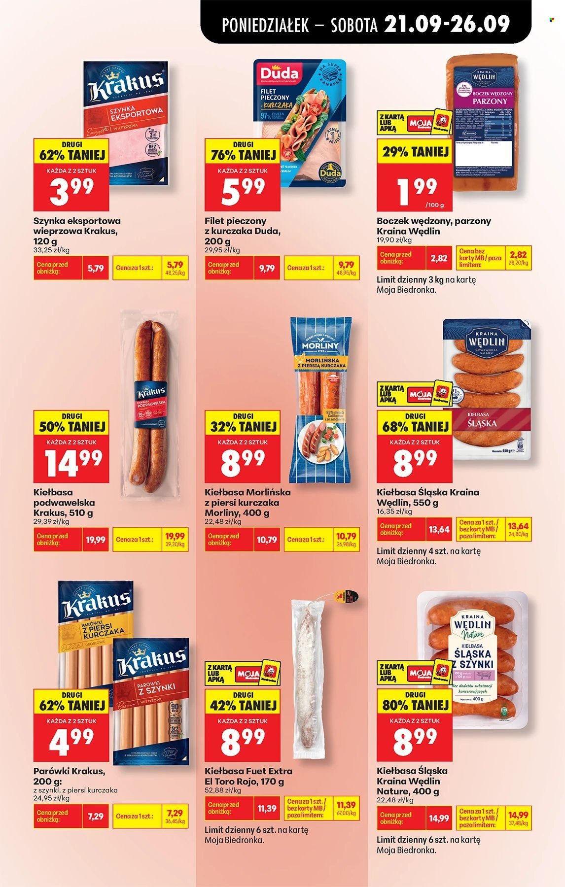 Gazetka BIEDRONKA - W tym tygodniu od poniedziałku