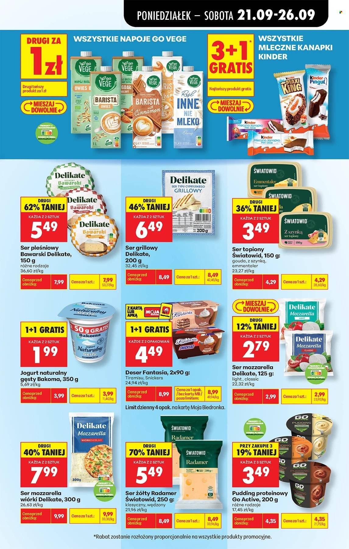 Gazetka BIEDRONKA - W tym tygodniu od poniedziałku