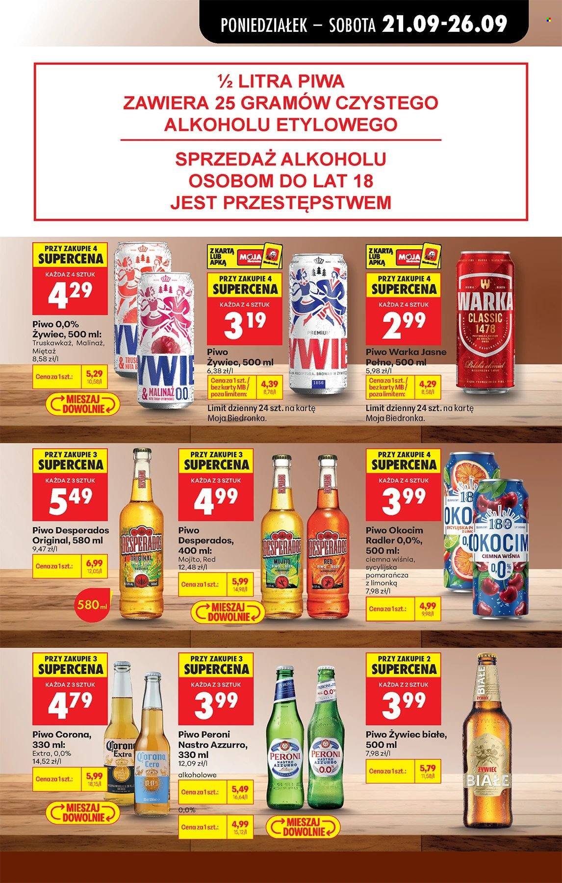 Gazetka BIEDRONKA - W tym tygodniu od poniedziałku