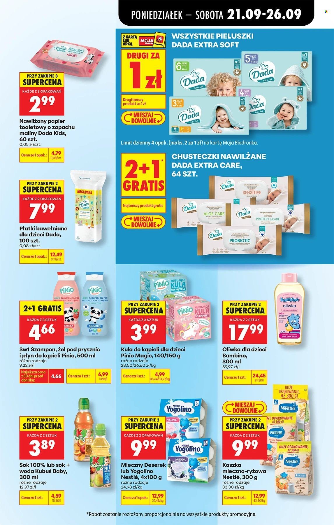 Gazetka BIEDRONKA - W tym tygodniu od poniedziałku