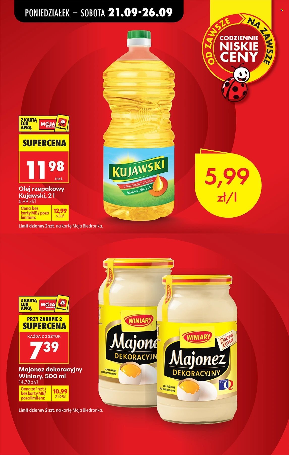 Gazetka BIEDRONKA - W tym tygodniu od poniedziałku