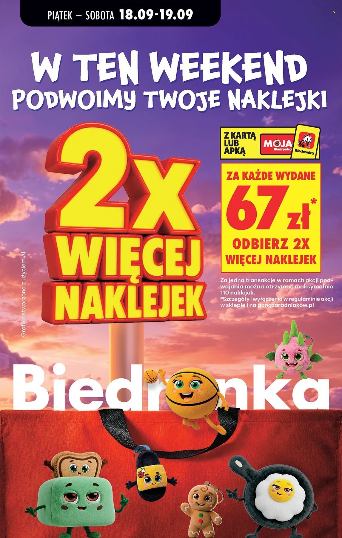 Gazetka BIEDRONKA - W tym tygodniu od poniedziałku