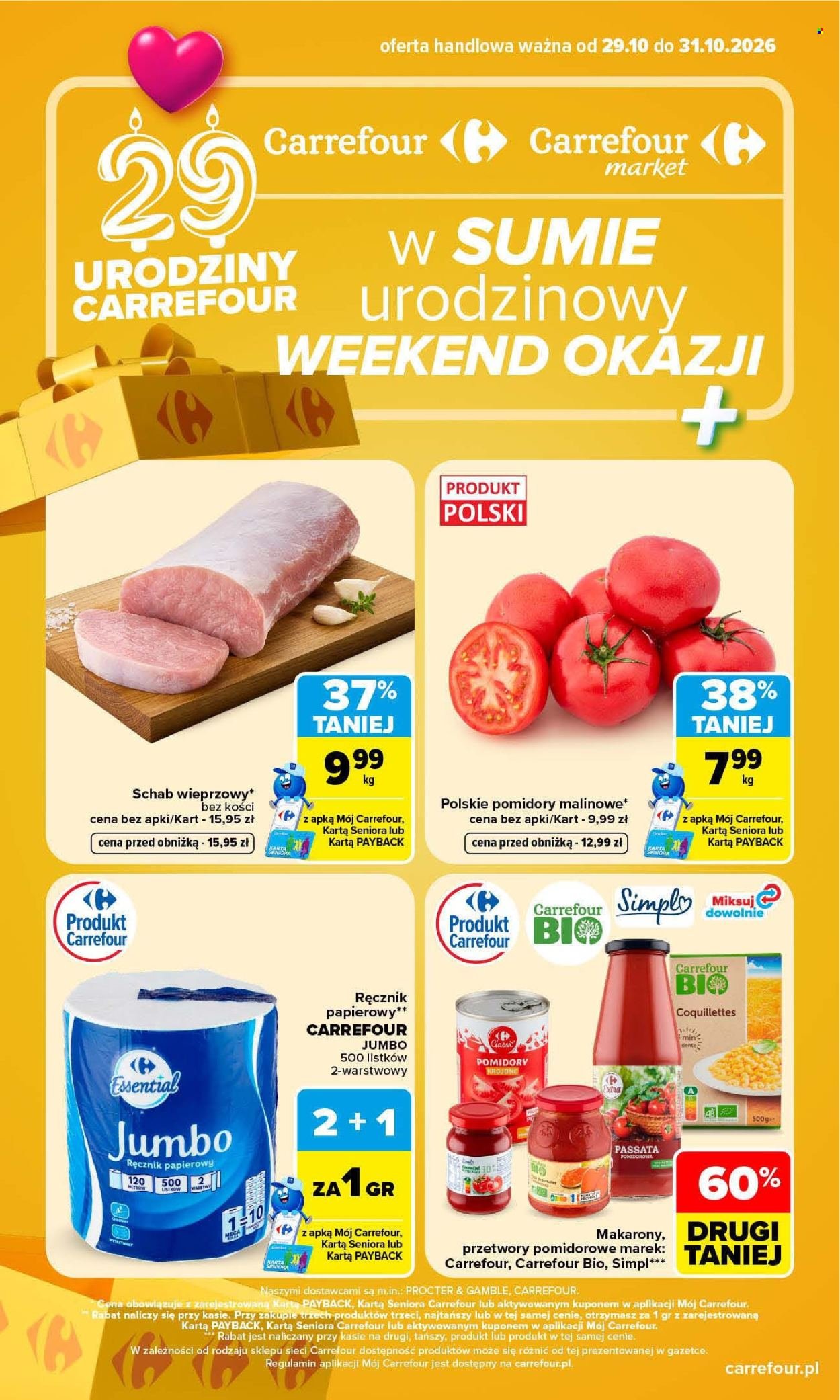 Gazetka CARREFOUR - w SUMIE urodzinowy WEEKEND OKAZJI