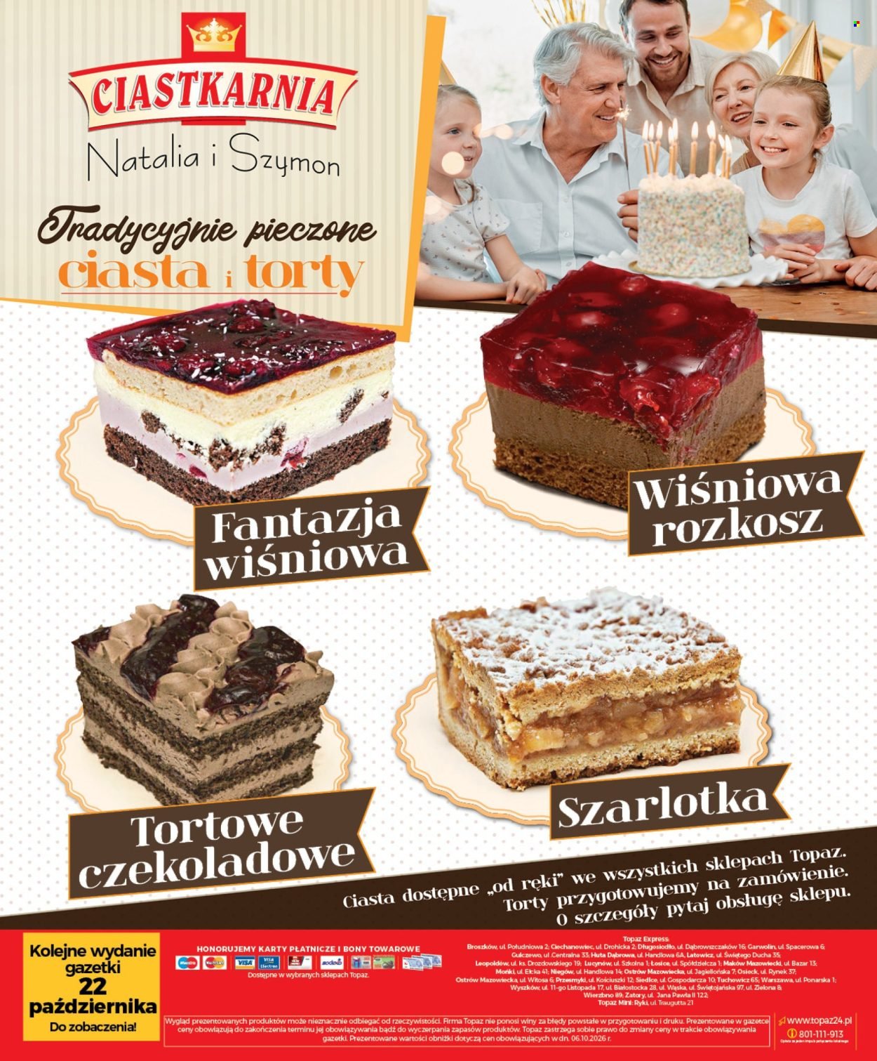 Gazetka TOPAZ - Od czwartku 15.10.2026