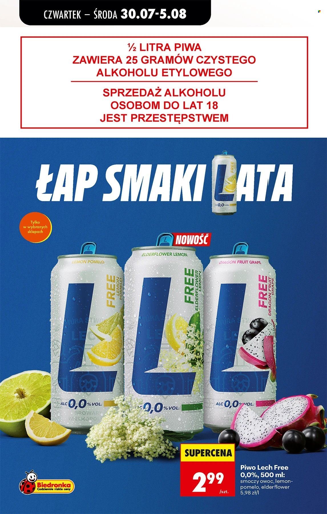 Gazetka BIEDRONKA - W tym tygodniu od czwartku