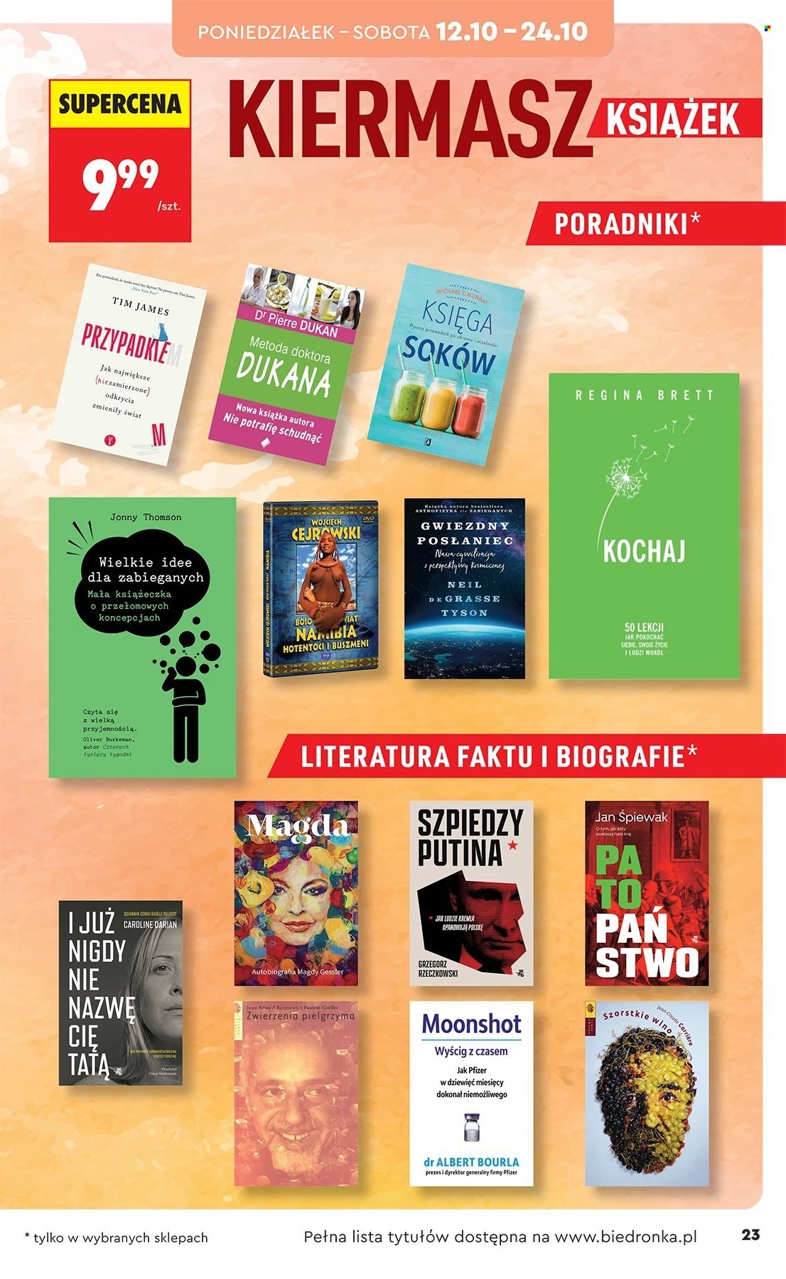 Gazetka BIEDRONKA - Hity i inspiracje