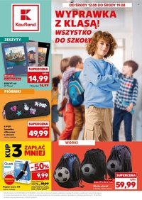 Gazetka KAUFLAND - Wyprawka z klasą