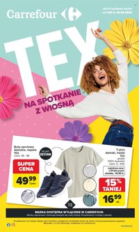 Gazetka CARREFOUR - TEX na spotkanie z wiosną (2026-04-07 - 2026-04-19)