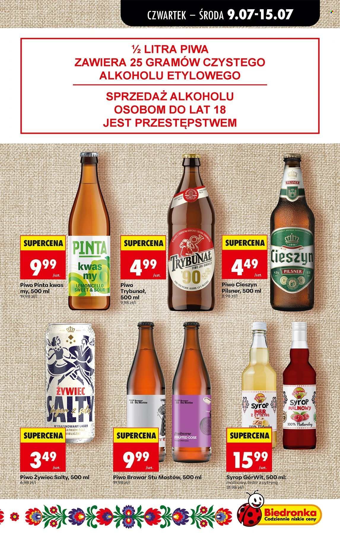 Gazetka BIEDRONKA - W tym tygodniu od czwartku
