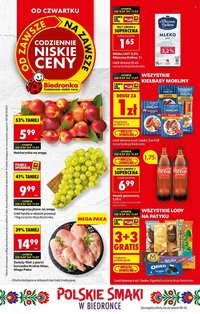 Gazetka BIEDRONKA - W tym tygodniu od czwartku