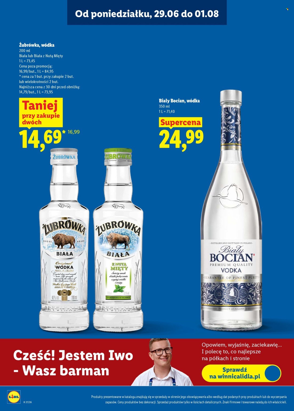 Gazetka LIDL - Katalog alkoholi mocnych