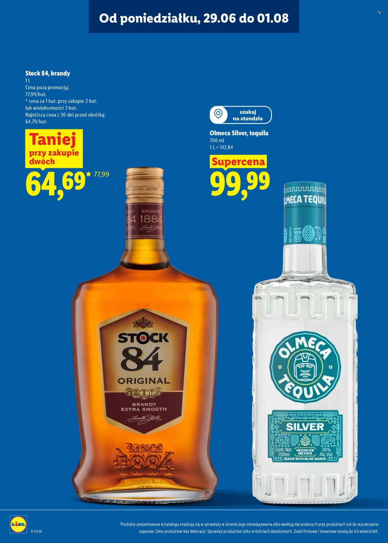 Gazetka LIDL - Katalog alkoholi mocnych