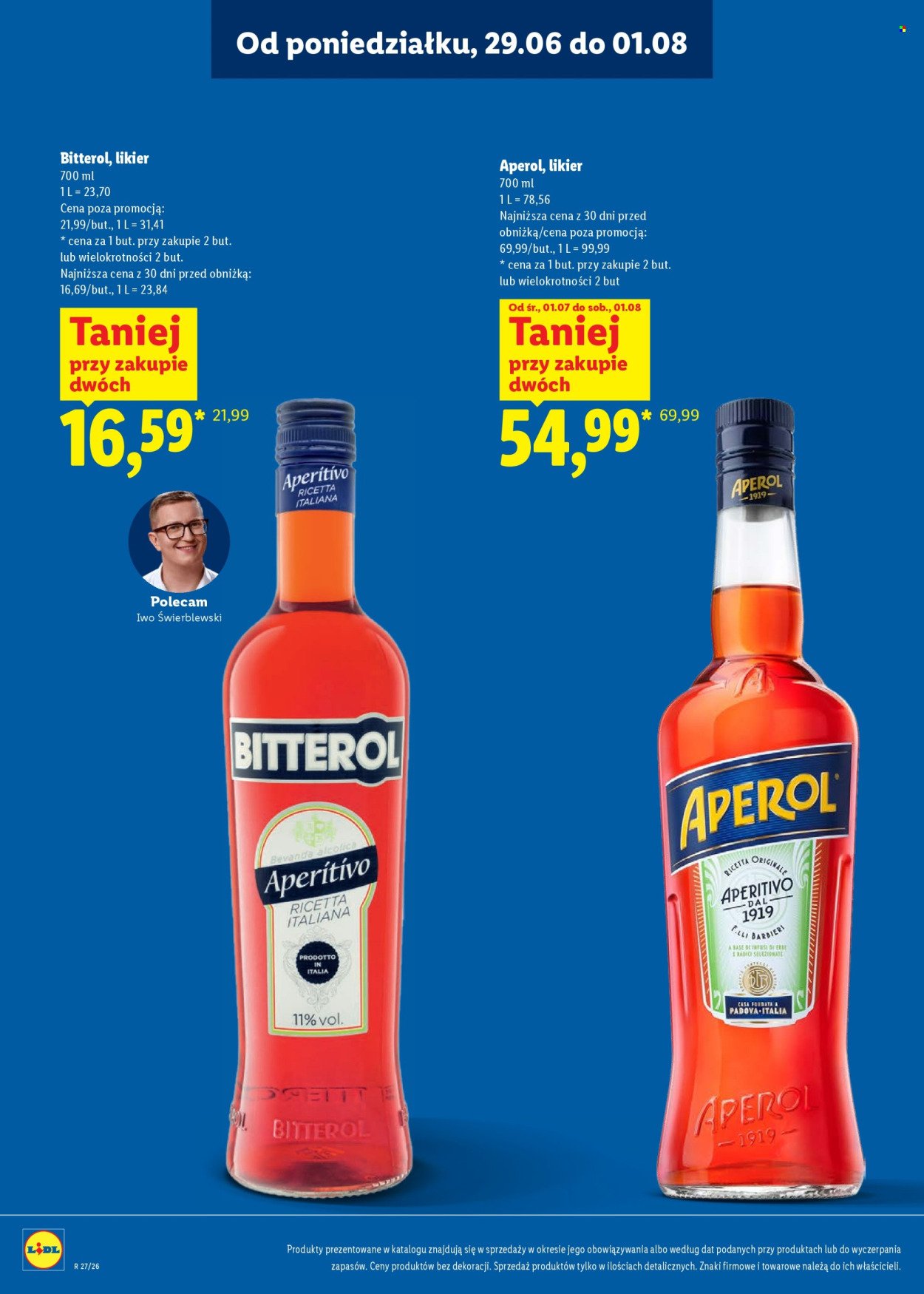 Gazetka LIDL - Katalog alkoholi mocnych