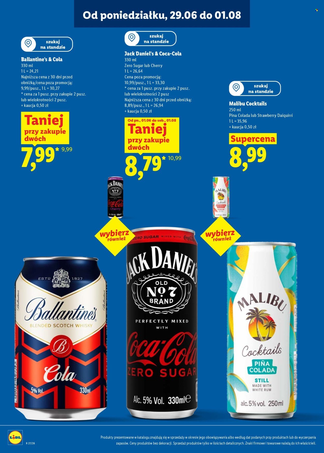 Gazetka LIDL - Katalog alkoholi mocnych