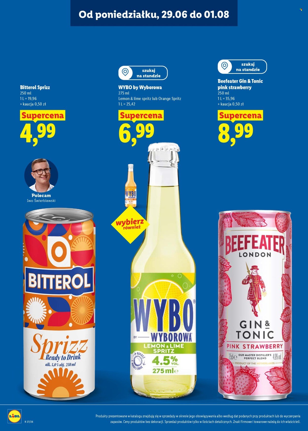 Gazetka LIDL - Katalog alkoholi mocnych