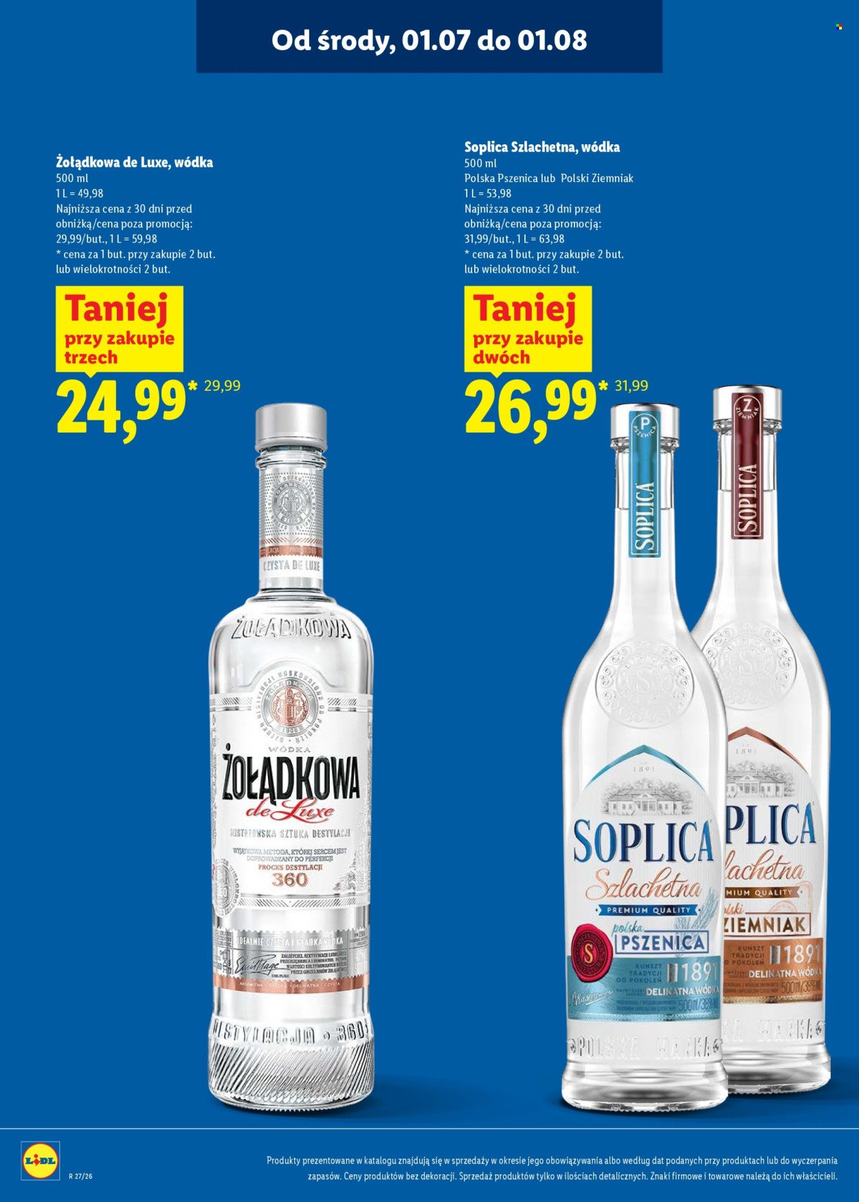 Gazetka LIDL - Katalog alkoholi mocnych