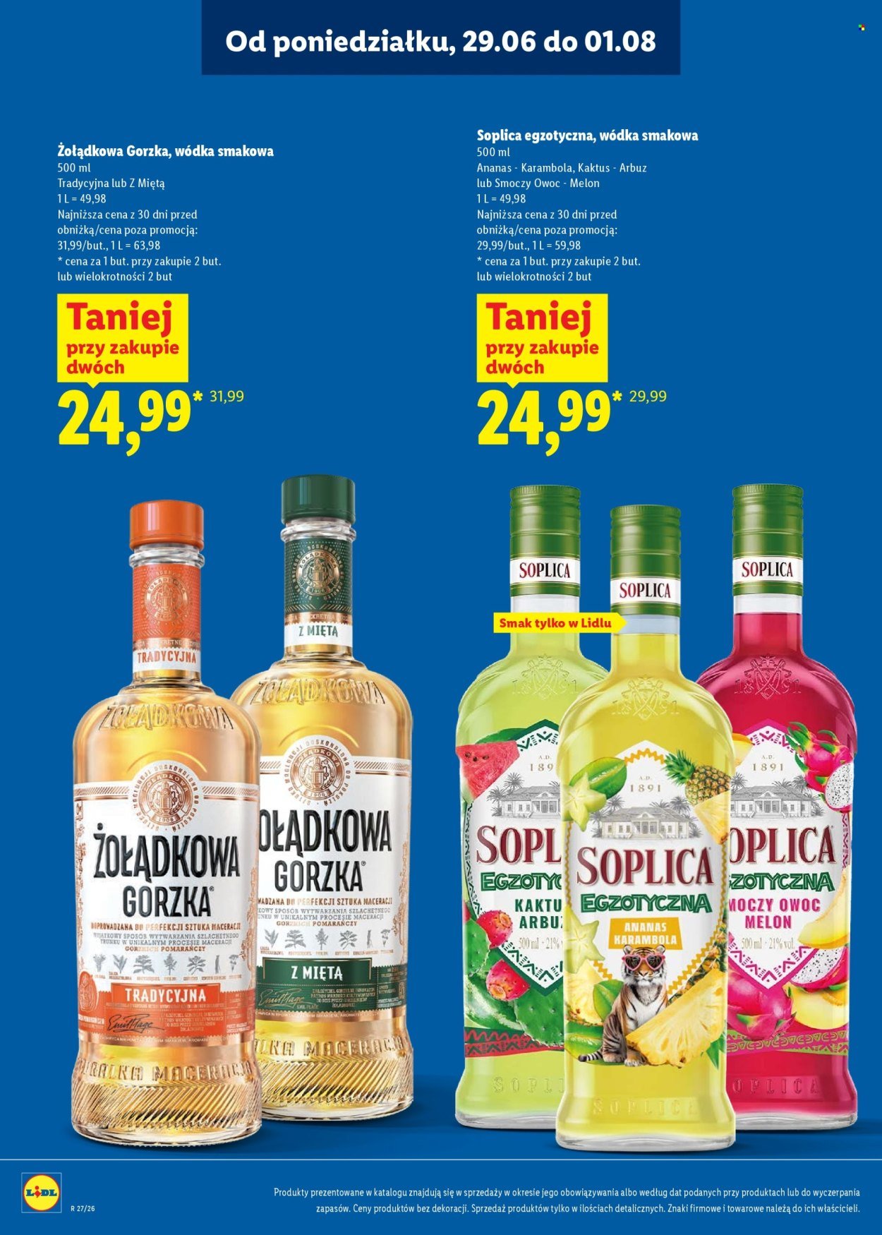 Gazetka LIDL - Katalog alkoholi mocnych
